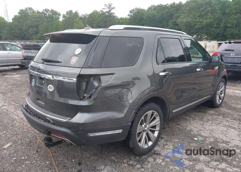 2018 Ford Explorer Limited z USA, uszkodzony, nr VIN 1FM5K7F87JGA27528